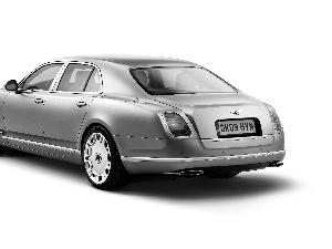 Bentley Mulsanne, Parked, Back, Sensors