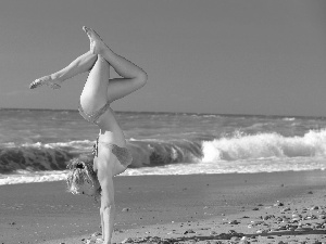 Women, costume, Bath, Gymnast