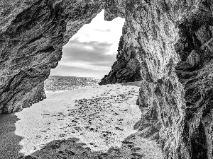 Beaches, sea, rocks