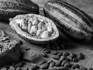 Cocoa bean, cocoa, chocolate, Seeds