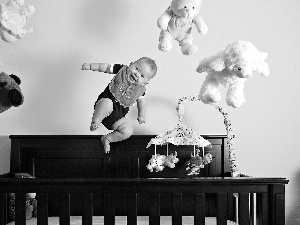 White Bed, Kid, bear