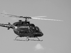 propeller, Helicopter, Bell 47