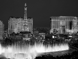 Las Vegas, fountain, Bellagio
