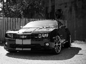 Black, Chevrolet, Camaro