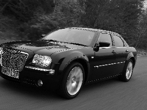 ride, Chrysler 300C, Black