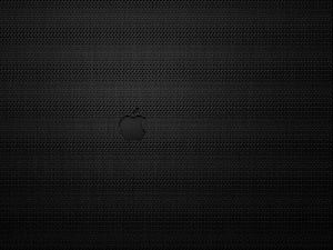 Black, Apple, logo