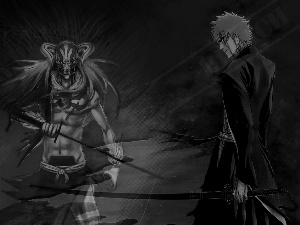 bleach, Kurosaki, hollow