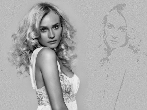 The look, Diane Kruger, Blonde