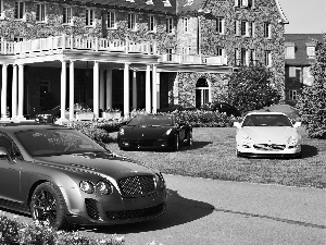 blue, Automobile, Bentley