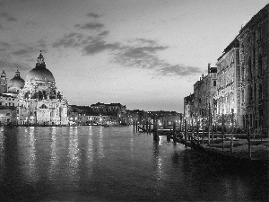 chair, Italy, Canal Grande, Gondolas, Basilica of St. brand, Venice