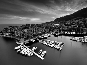 Boats, Monaco, port