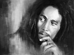 Bob Marley, signet