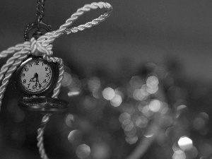 Watch, twine, Bokeh, decorated