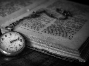 Book, pocket, Watch