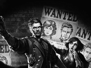 Elizabeth, Bioshock Infinite, booker