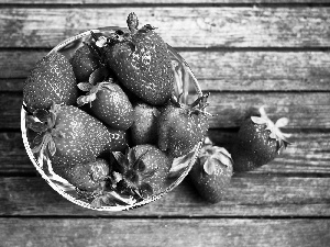 strawberries, bowl