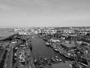 Bremerhaven, panorama, town