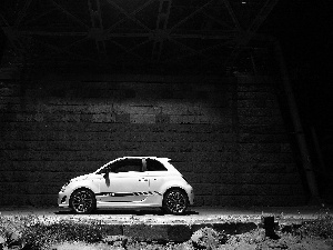 View, Abarth 500, bridge