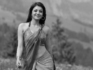 ear-ring, Kajal Agarwal, brunette