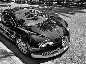 4, Black, Bugatti Veyron 16