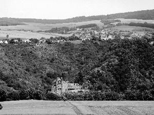 Germany, Castle, Burg Katz
