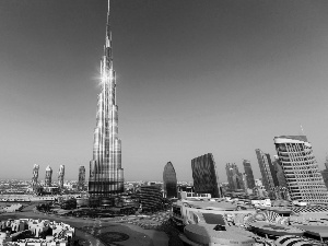 Dubaj, high-rise, Burj Khalifa