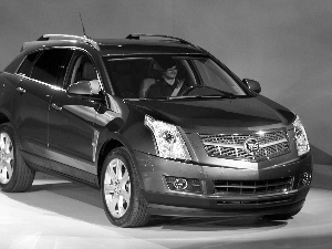 bumper, presentation, Cadillac SRX