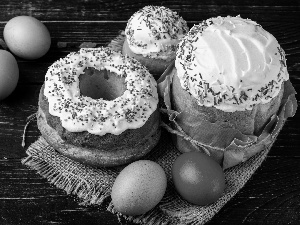 cakes, Easter, eggs