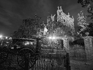 Castle, Disneyland, California, carriage