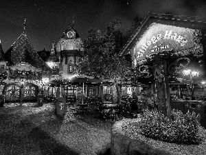 Town, Disneyland, California, Restaurant