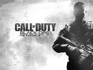 Call of Duty Black Ops, soldier, gun