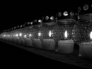 number, candles