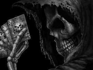 skeleton, Cards