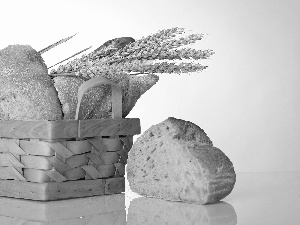 basket, Ears, cereals, bread