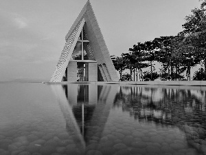 Crystal, Stones, chapel, water