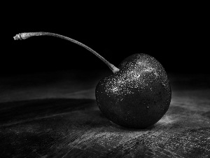 cherry, Dark Background