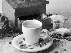 Christmas, Cookies, coffee, bauble, cup