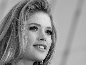 Doutzen Kroes, Longs, cilia, Blonde