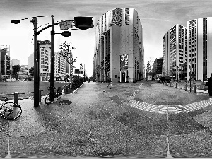 clouds, skyscrapers, Tokyo