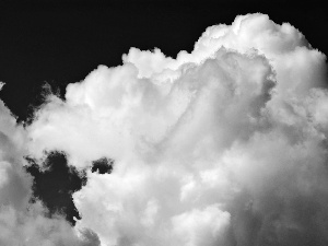 clouds, Sky, Feathery