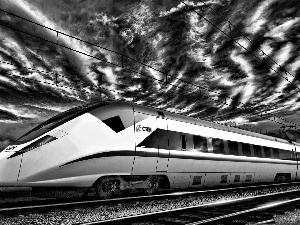 Train, ##, clouds, SuperExpress