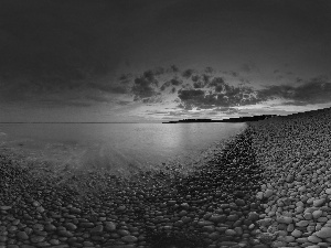 coast, Stones, sea