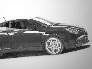 Alfa Romeo MiTo, Drawing, concept, Draft