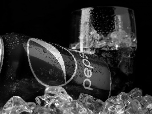 Icecream, Pepsi, dark, cup, Can, knuckle, background