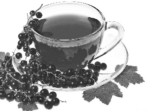 tea, red hot, currant, fruit