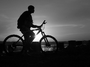 Bike, cyclist