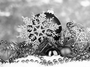 baubles, Christmas, decoration, Stars