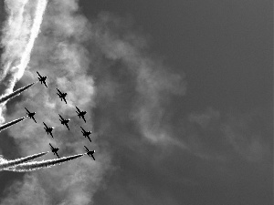 demonstrations, Sky, Planes