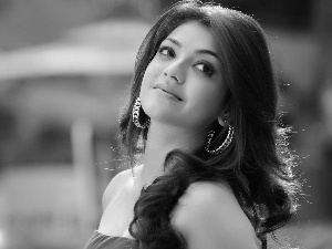 Kajal Agarwal, ear-ring