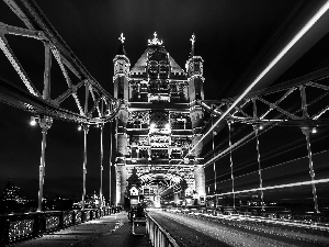 bridge, London, England, Tower Bridge